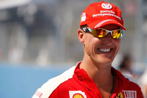Schumi had grote inbreng nieuwe Ferrari