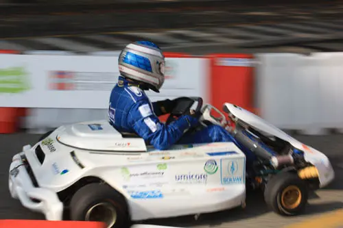 De Formula Zero 2009 kampioen kende pech in de hoofdrace