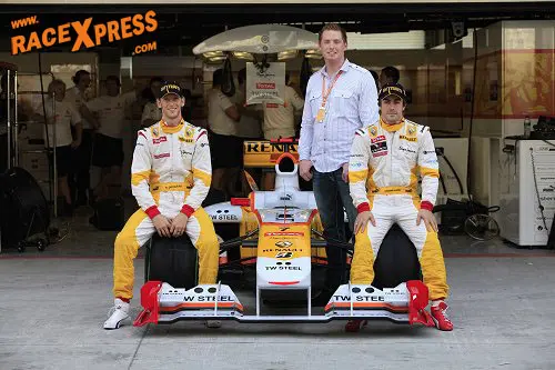 Cobelens met Grosjean en Alonso