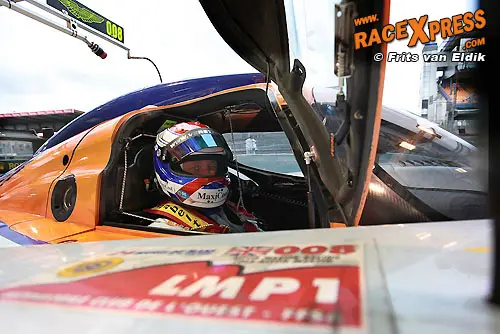 Jos Verstappen bij het legendarische Aston Martin