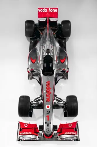 vodafone mclaren mercedes mp4 25 overhead view a4 300dpi