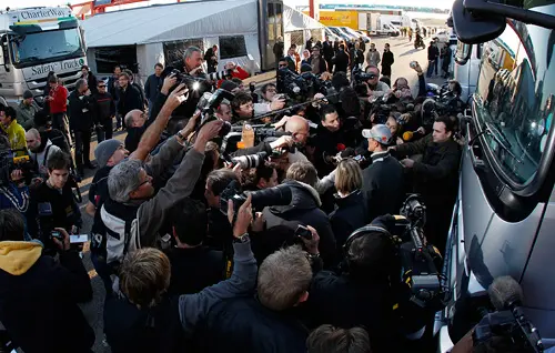 Schumi, nog steeds een eye-catcher