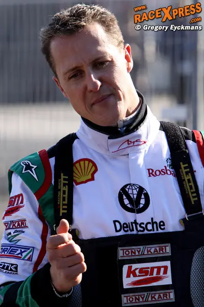 Michael Schumacher // foto: Gregory Eyckmans