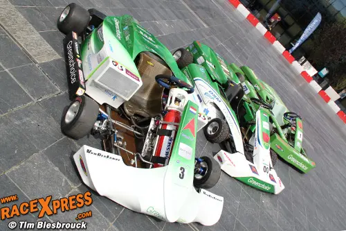 Drie generaties waterstofkarts