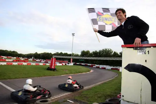 Red Bull F1 rijder Mark Webber betrokken bij het evenement