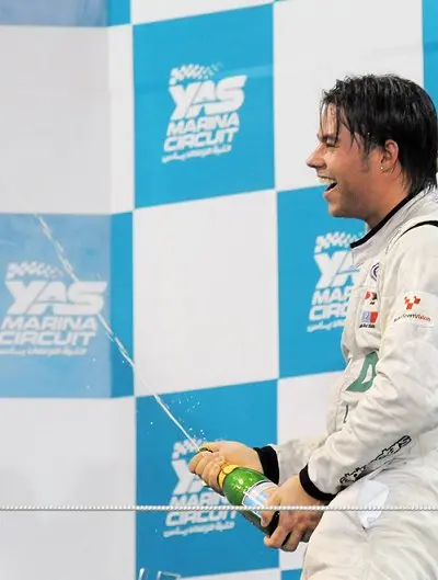 Kelvin Snoeks op podium