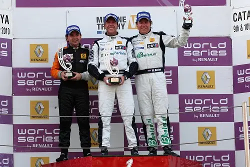 Vos en Beelen op podium