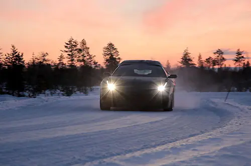 Ferrari FF in de sneeuw ook veel grip