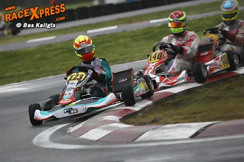 Ryan van de Burgt erg knap tussen de KZ1-toppers Lammers en De Brabander naar overwinning KZ2
