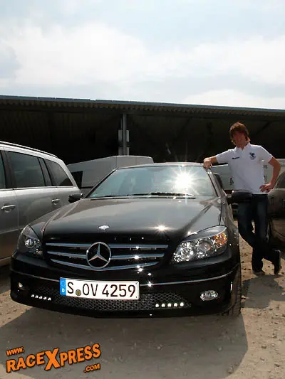 Mercedes CLC voor Nigel Melker 