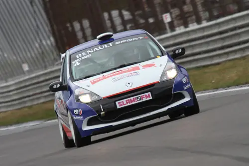 Het zat Ronald Morien niet mee in de Clio Cup