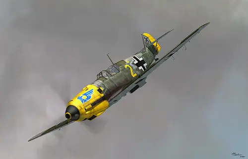 messerschmidt in duikvlucht