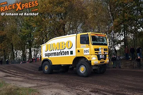 Jumbo vrachtwagen Frits van Eerd Jos Verstappen Dakar Rally