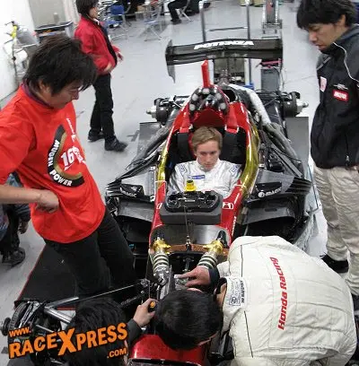Renger van der Zande Formule Nippon