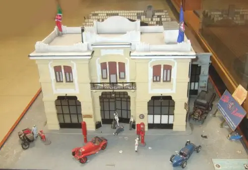 Maquette Ferrari fabriek