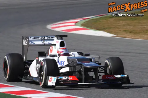 Sauber C31 Kobayashi