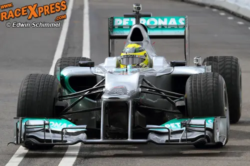 Mercedes W03 Rosberg