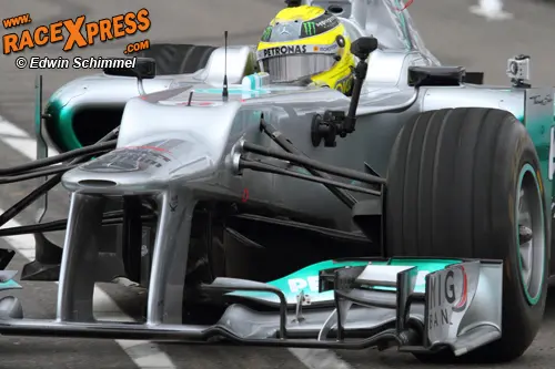 Mercedes W03 Rosberg