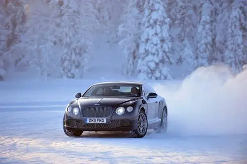 Bentley power on ice