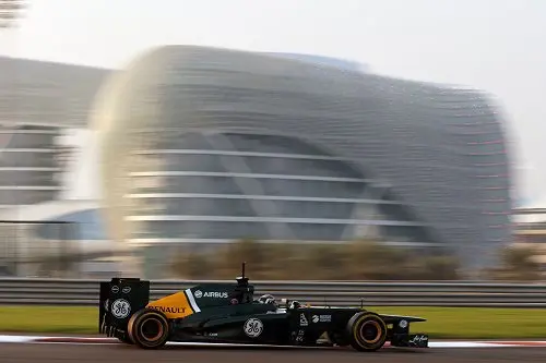 Abu Dhabi Caterham F1 Giedo van der Garde