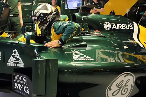 Giedo van der Garde Caterham F1