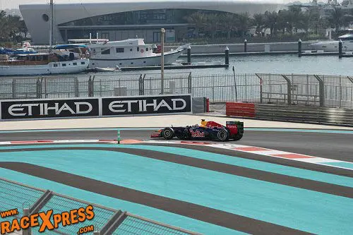 RedBull Robin Frijns Formula One Yas Marina Abu Dhabi