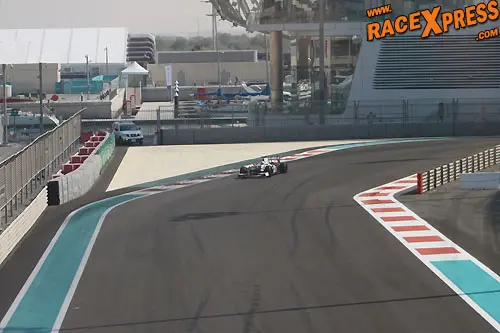 Robin Frijns Abu Dhabi Yas Marina Circuit