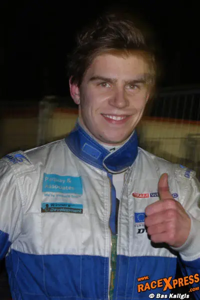 Belgische belofte Sam Dejonghe stapt nog vaak in de kart 