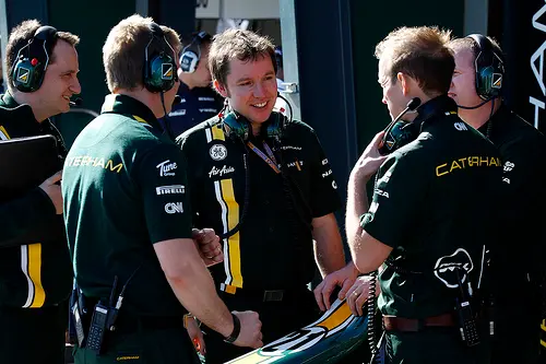 caterham team crew