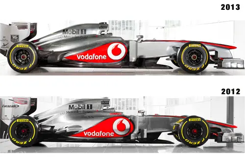mclaren 2012 2013