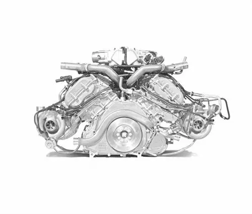 mclaren 5 motorblok