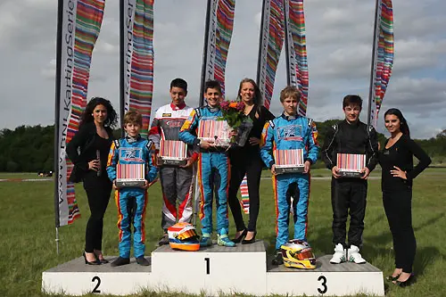 Podium BNL Rotax Max Junioren
