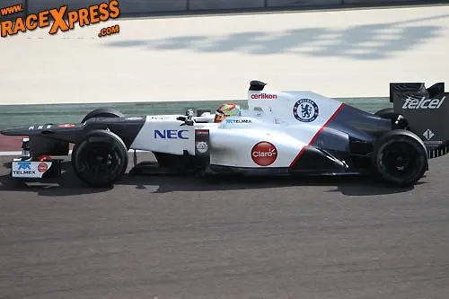 Robin Frijns Sauber F1 Abu Dhabi