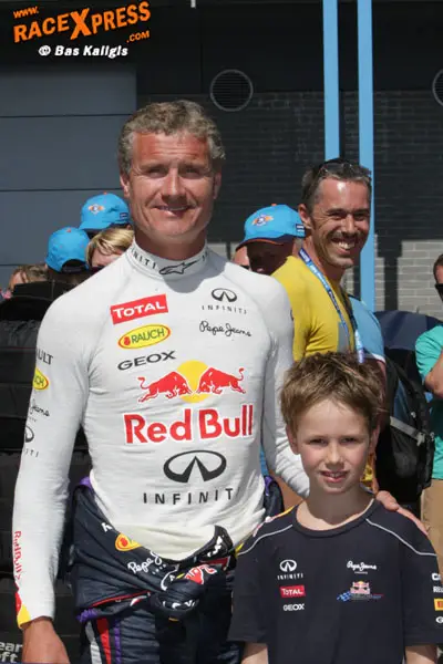 David Coulthard neemt de tijd voor Rob Lucassen