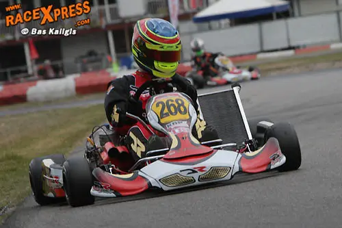 KDP Racing op DR Kart: Ryan van de Burgt
