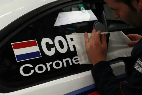 Coronel BMW DTM Test
