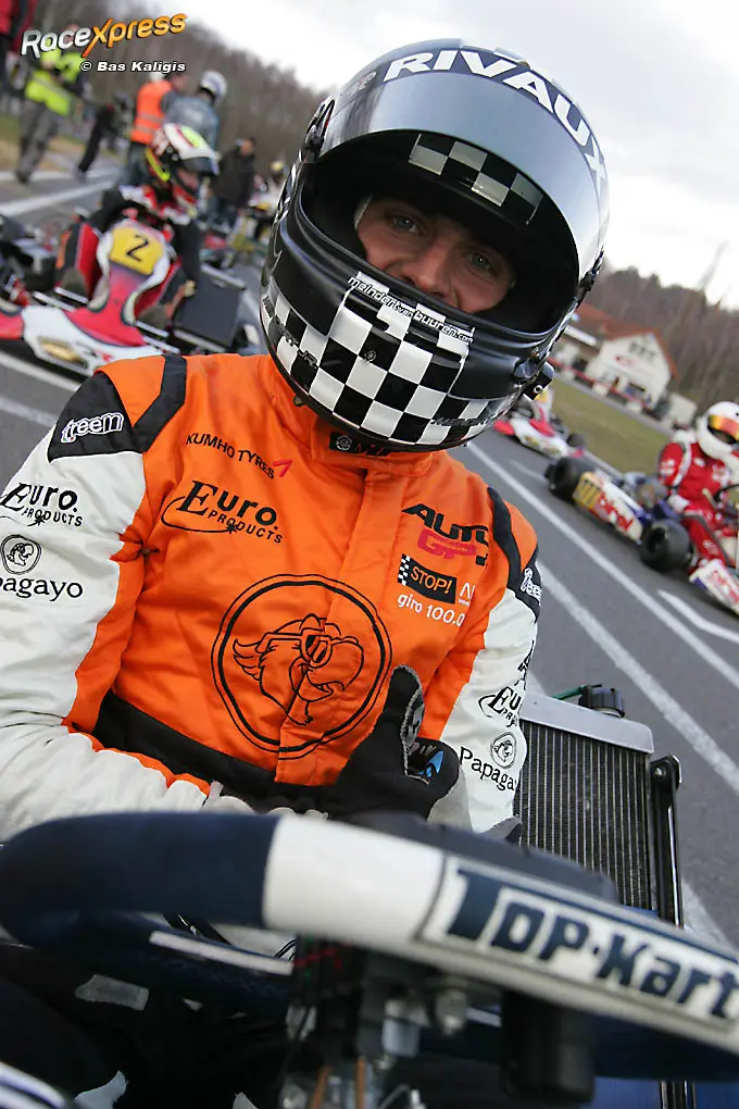 Meindert van Buuren; karting als voorbereiding op autoraceseizoen