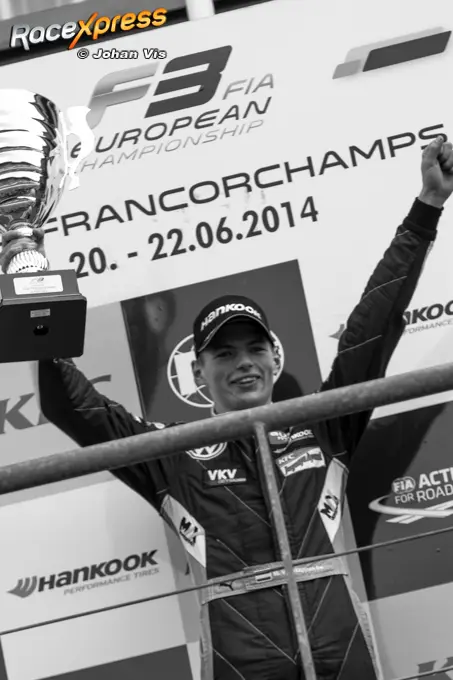 Max Verstappen FIA F3 European Championship Spa-Francorchamps 2014