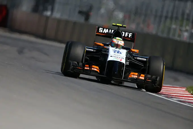 Sergio Perez F1 Grand Prix Canada