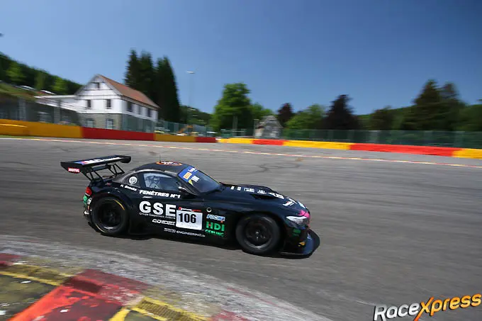 Kelvin Snoeks op Spa met geleende BMW knap naar podium