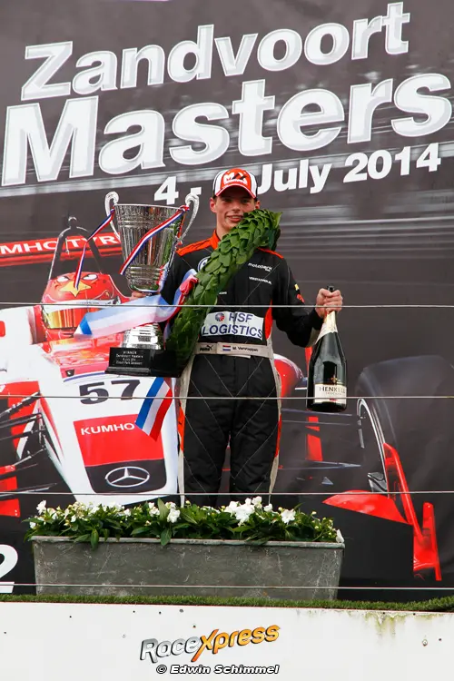 Max Verstappen Zandvoort Masters 2014 win Circuit Park Zandvoort