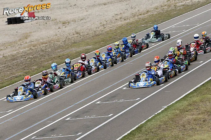 Start Rotax Max Juniors Zuear Spain 2014