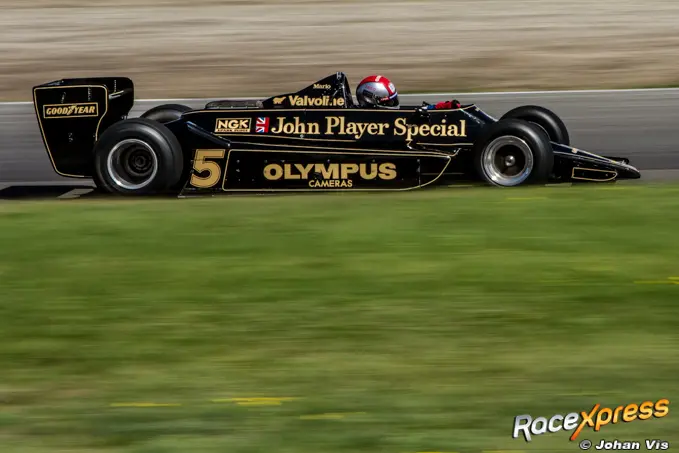 Arie Luyendyk Lotus Historic Grand Prix Zandvoort 2014 Circuit Park Zandvoort