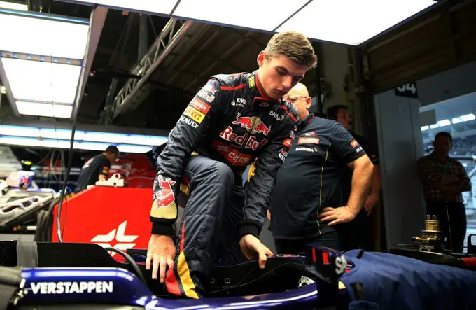 Max Verstappen Suzuka Japan 2014