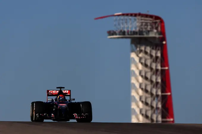 Max Verstappen Toro Rosso Austin Texas 2014