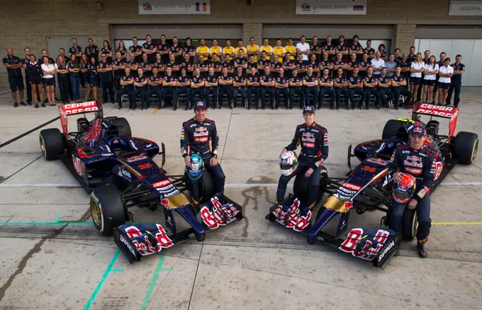Max Verstappen Toro Rosso Austin Texas 2014