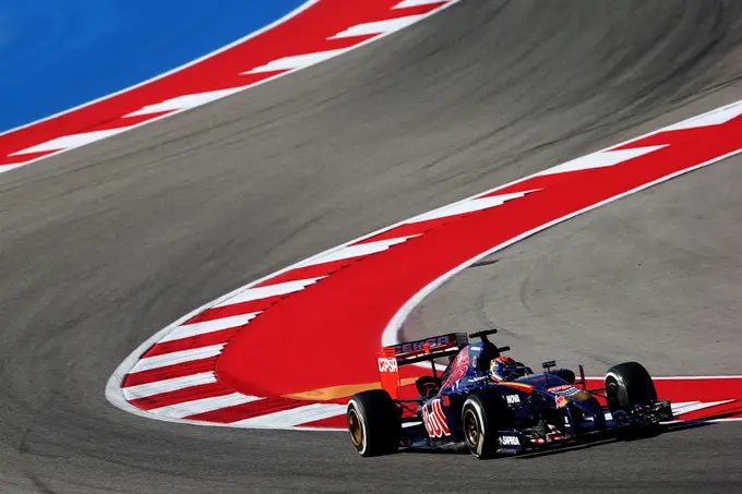 Max Verstappen Toro Rosso Austin Texas 2014