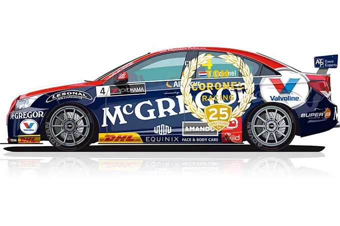Tom Coronel WTCC Macau 2014 livery