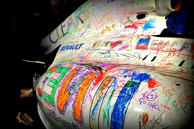 Lotus F1 Team Great Ormond Street Hospital Children’s Charity 2014