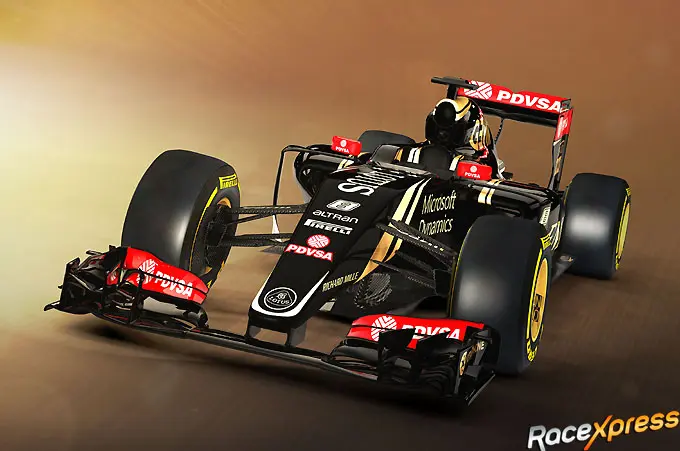 Lotus E23 Formela 1 2015 Launch